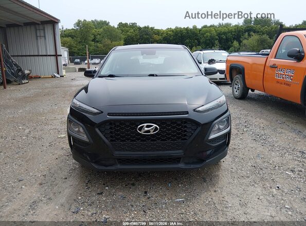 KM8K12AA7KU252294 2019 HYUNDAI KONA Black Widok zestawu wskaźników