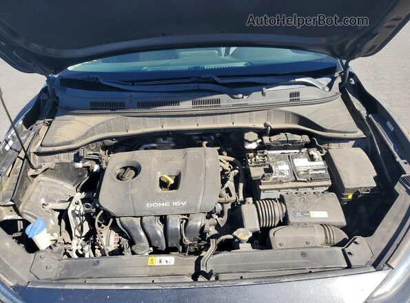 KM8K12AA7KU267362 2019 HYUNDAI KONA Gray Widok komory silnika