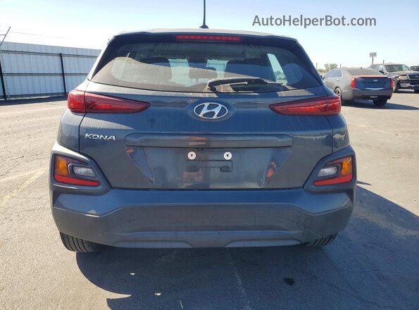KM8K12AA7KU267362 2019 HYUNDAI KONA Gray Widok z tyłu