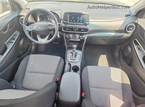 KM8K12AA7LU396526 2020 HYUNDAI KONA Black Вид панелі приладів