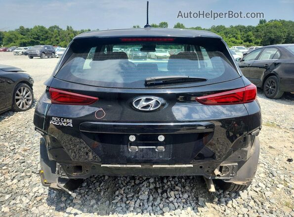 KM8K12AA7LU396526 2020 HYUNDAI KONA Black Вид ззаду