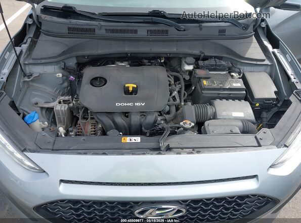 KM8K12AA7MU645232 2021 HYUNDAI KONA Silver Հետևի տեսք