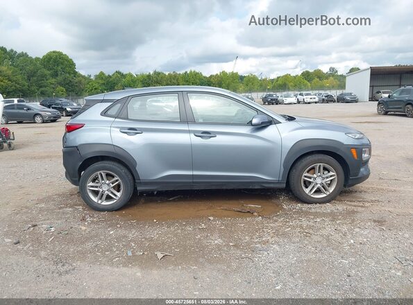 KM8K12AA8KU242289 2019 HYUNDAI KONA Gray Widok wnętrza z tyłu
