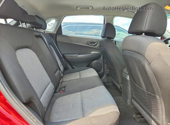 KM8K12AA8KU299219 2019 HYUNDAI KONA Красный Вид задней части салона
