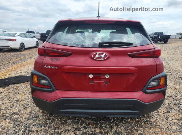 KM8K12AA8LU544473 2020 HYUNDAI KONA Красный Вид сзади