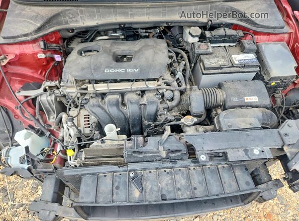KM8K12AA8LU544473 2020 HYUNDAI KONA Красный Вид подкапотного пространства