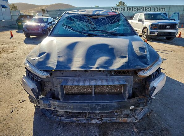 KM8K12AA9LU454281 2020 HYUNDAI KONA Black Widok z przodu