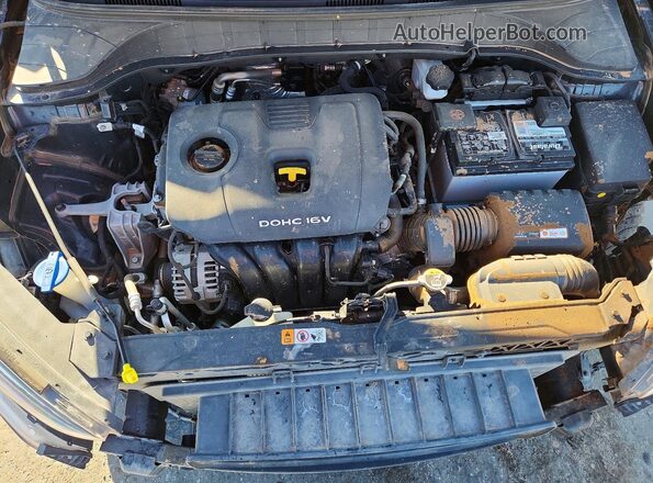 KM8K12AA9LU454281 2020 HYUNDAI KONA Black Widok komory silnika