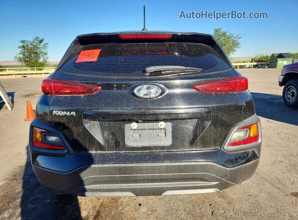 KM8K12AA9LU454281 2020 HYUNDAI KONA Black Widok z tyłu