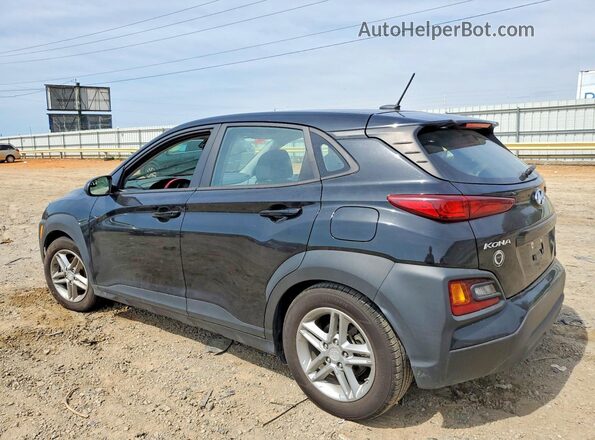 KM8K12AA9LU470092 2020 HYUNDAI KONA Black Հետևի ձախ