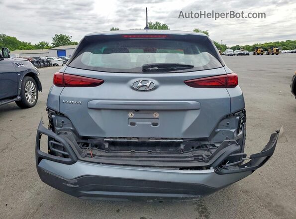 KM8K12AA9LU480931 2020 HYUNDAI KONA Blue Rear view
