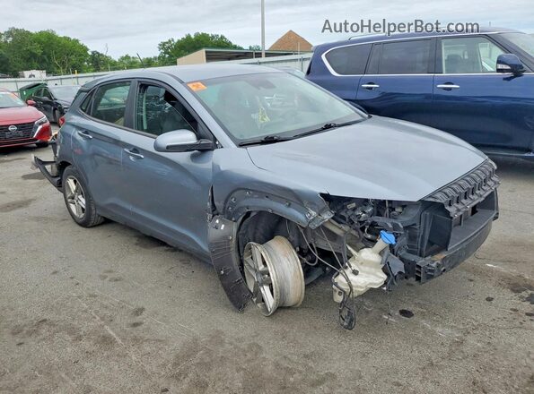 KM8K12AA9LU480931 2020 HYUNDAI KONA Blue Front right