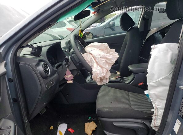 KM8K12AA9LU480931 2020 HYUNDAI KONA Blue Front interior view