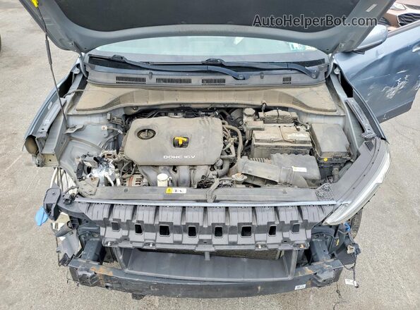 KM8K12AA9LU480931 2020 HYUNDAI KONA Blue Rear interior view
