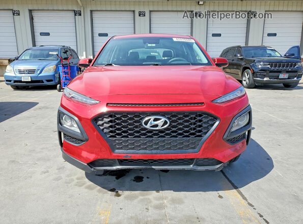 KM8K12AA9MU604052 2021 HYUNDAI KONA Красный Вид спереди