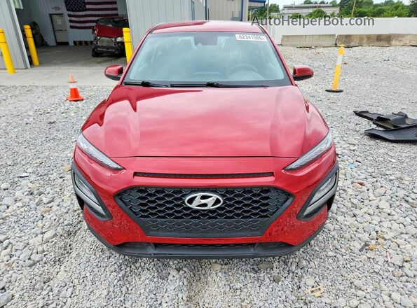KM8K12AA9MU662291 2021 HYUNDAI KONA Red Widok z przodu