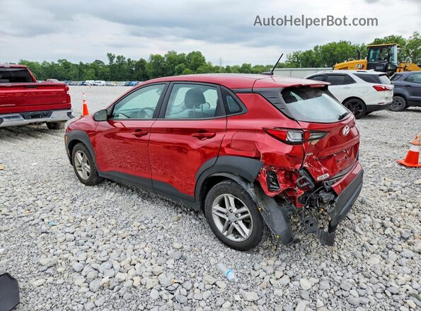 KM8K12AA9MU662291 2021 HYUNDAI KONA Red Tył lewy