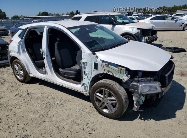 KM8K12AA9MU722991 2021 HYUNDAI KONA White Przód prawy
