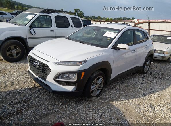 KM8K1CAA0KU331523 2019 HYUNDAI KONA White Przód lewy