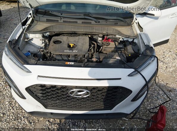 KM8K1CAA0KU331523 2019 HYUNDAI KONA White Widok z tyłu