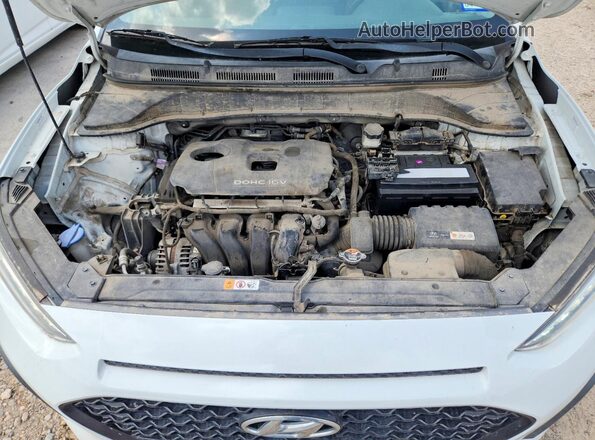 KM8K1CAA0MU680720 2021 HYUNDAI KONA White Սալոնի հետևի տեսք