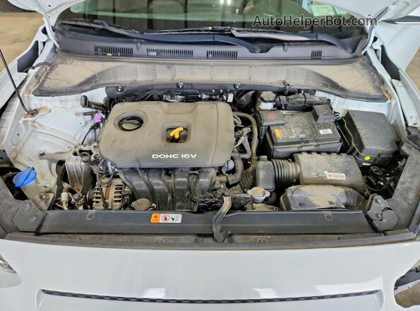 KM8K1CAA0MU693645 2021 HYUNDAI KONA White Շարժիչի բաժամունքի տեսք
