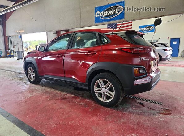KM8K1CAA0MU709343 2021 HYUNDAI KONA Red Задня ліва чверть