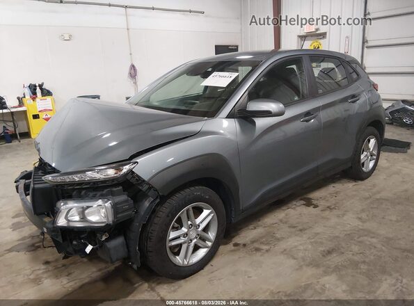 KM8K1CAA1LU416761 2020 HYUNDAI KONA Gray Vista tres cuartos delantera izquierda