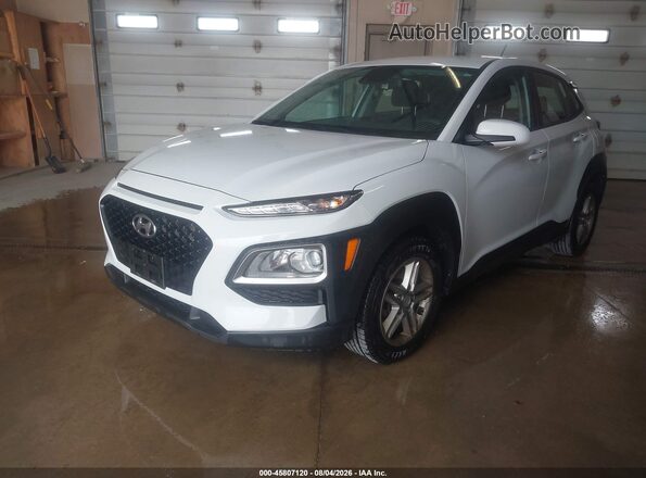 KM8K1CAA1LU575070 2020 HYUNDAI KONA Белый Передняя левая четверть