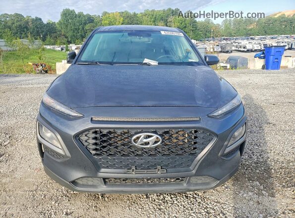 KM8K1CAA3JU086344 2018 HYUNDAI KONA Gray Դիմացի տեսք