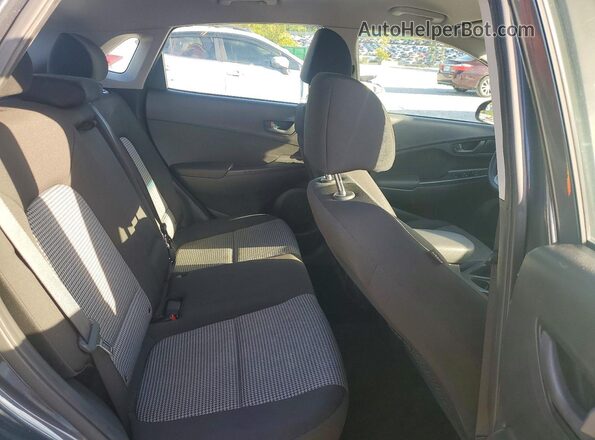 KM8K1CAA3JU086344 2018 HYUNDAI KONA Gray Սալոնի հետևի տեսք