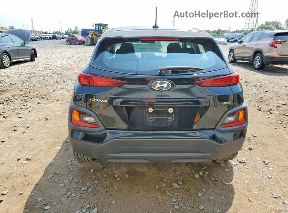 KM8K1CAA4KU296422 2019 HYUNDAI KONA Black Widok z tyłu