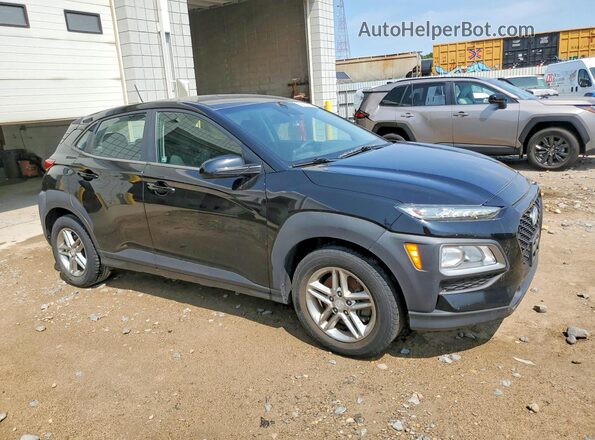 KM8K1CAA4KU296422 2019 HYUNDAI KONA Black Przód prawy
