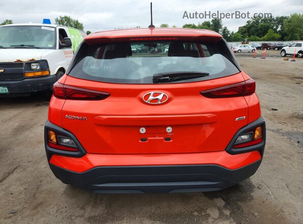 KM8K1CAA4LU452010 2020 HYUNDAI KONA Orange Rear view