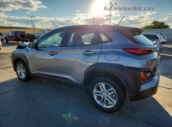 KM8K1CAA5MU678302 2021 HYUNDAI KONA Gray Trasero izquierdo