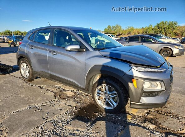 KM8K1CAA5MU678302 2021 HYUNDAI KONA Gray Delantero derecho