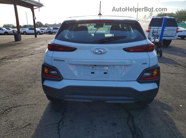 KM8K1CAA5MU701853 2021 HYUNDAI KONA White Հետևի տեսք
