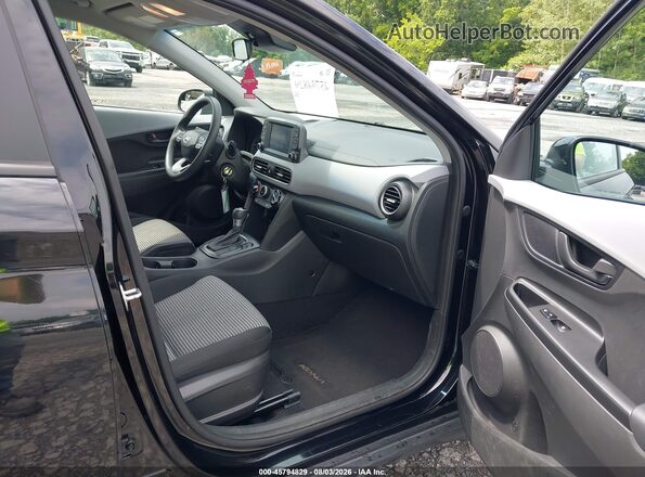 KM8K1CAA5MU722797 2021 HYUNDAI KONA Black წინა სალონის ხედი
