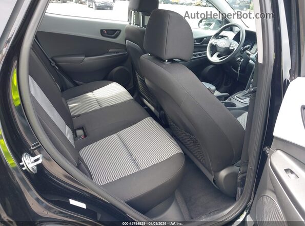 KM8K1CAA5MU722797 2021 HYUNDAI KONA Black VIN კოდის სტიკერის ხედი