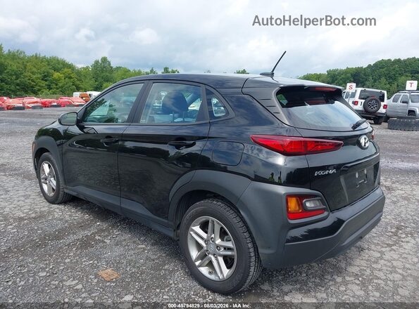 KM8K1CAA5MU722797 2021 HYUNDAI KONA Black უკანა მარცხენა