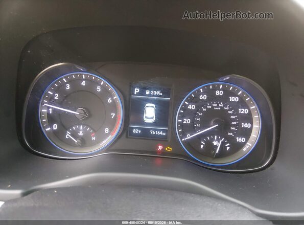 KM8K1CAA6LU584461 2020 HYUNDAI KONA Red Հետևի նստատեղերի տեսք