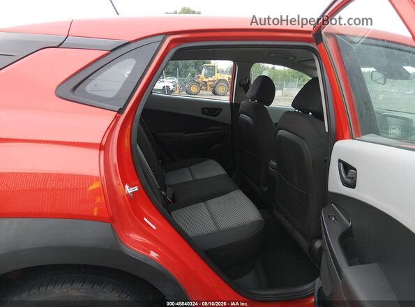 KM8K1CAA6LU584461 2020 HYUNDAI KONA Red VIN կոդի պիտակի տեսք