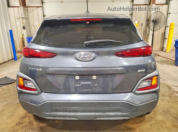 KM8K1CAA6MU745862 2021 HYUNDAI KONA Gray უკანა ხედი