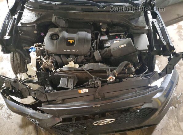 KM8K1CAA6MU745862 2021 HYUNDAI KONA Gray ძრავის განყოფილების ხედი