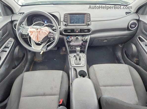 KM8K1CAA7KU357732 2019 HYUNDAI KONA Black Vista del salpicadero