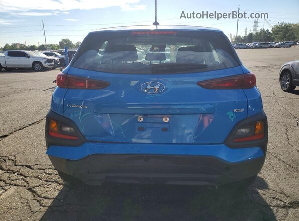 KM8K1CAA7LU405019 2020 HYUNDAI KONA Blue Rear view