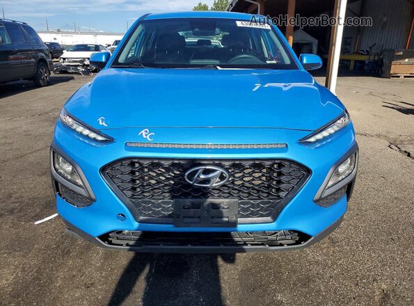 KM8K1CAA7LU405019 2020 HYUNDAI KONA Blue Front view