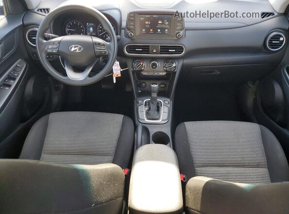 KM8K1CAA7LU405019 2020 HYUNDAI KONA Blue Dashboard view
