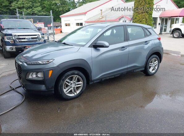 KM8K1CAA7LU576112 2020 HYUNDAI KONA Серый Передняя левая четверть
