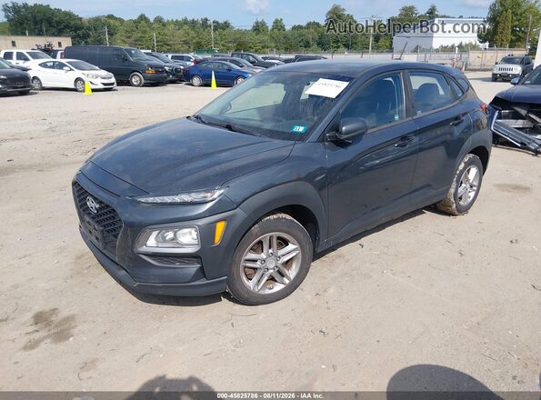 KM8K1CAA8JU115594 2018 HYUNDAI KONA Gray Передня ліва чверть